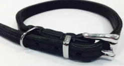 Best Timely halsbånd olieret læder sort 12 mm 30 cm - blød styrke til små hunde Hvalpehalsbånd - Bløde Og Sikre Halsbånd Med Perfekt Pasform Til Din Hvalp|Hundehalsbånd Med Stil - Komfort Og Sikkerhed Til Din Hund