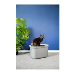 Best Top Cat Kattetoilet Cool Grey Kattetoiletter Og Kattegrus|Killingetoilet Og Grus Til Killinger - Nem Renlighed Fra Start