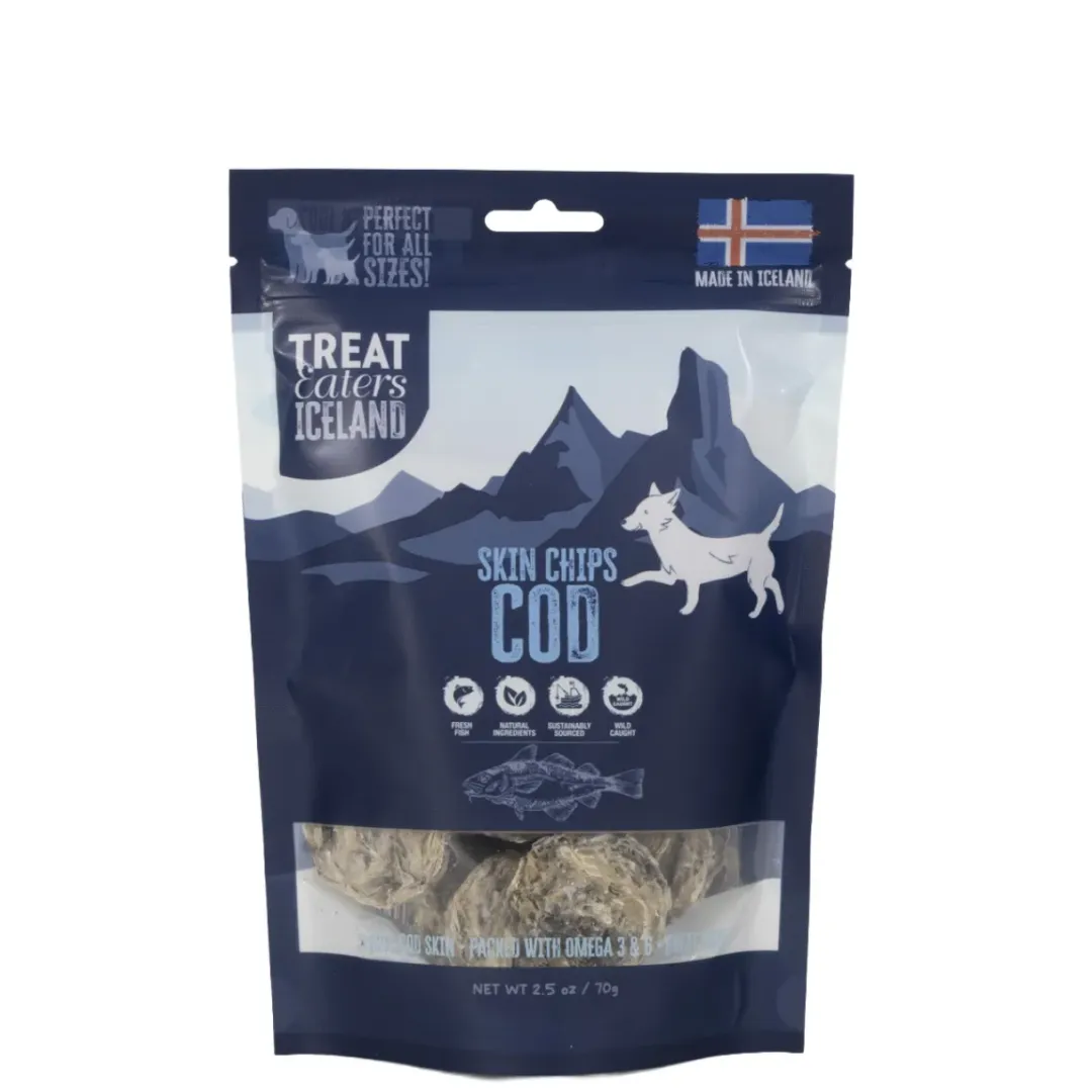 Online torskeskind chips til hund 70 g Hundeguf Og Tyggeben Til Hunde