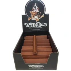 Hot Dental Sticks 17 cm med laks - tandpleje og tyggeglæde Snacks Til Hvalpe - Lækre Godbidder Til Træning Og Forkælelse|Hundeguf Og Tyggeben Til Hunde