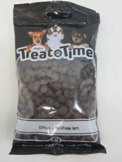 Clearance Drops Kornfri Lam - 200 g hundesnacks Snacks Til Hvalpe - Lækre Godbidder Til Træning Og Forkælelse|Hundeguf Og Tyggeben Til Hunde