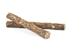 Hjortehudsstave Ø 1,8 cm x 15 cm - naturlige tyggeben Hundeguf Og Tyggeben Til Hunde