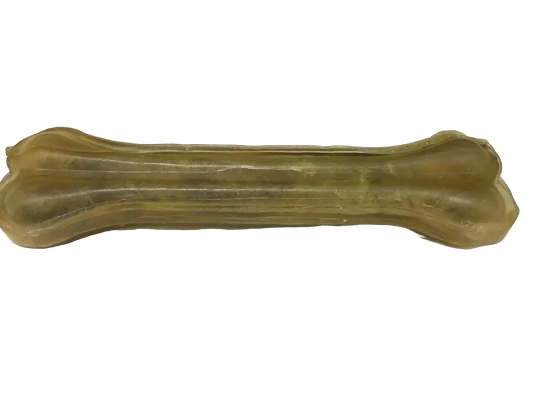 Hot Presset ben 12 cm 40-45 g - holdbart tyggeben af oksehud Hundeguf Og Tyggeben Til Hunde