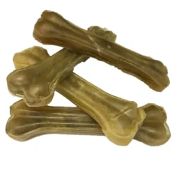 Hot Presset ben 31 cm 400-420 g - stort tyggeben til hunde Hundeguf Og Tyggeben Til Hunde