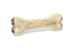 Outlet Presset Ben med fyld af oksepenis 12 cm 55 g - naturligt tyggeben Hundeguf Og Tyggeben Til Hunde