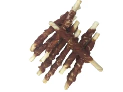 Tyggepinde med and 12 cm 100 g - naturlige hundesnacks Hundeguf Og Tyggeben Til Hunde
