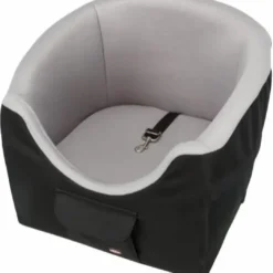 New Bilsæde til hund Sort og grå 41x39x42 cm Transport Og Adgang Til Hvalpe - Tryg Og Nem Hverdag|Transport Og Adgang For Hunde - Tryg Og Nem Hverdag