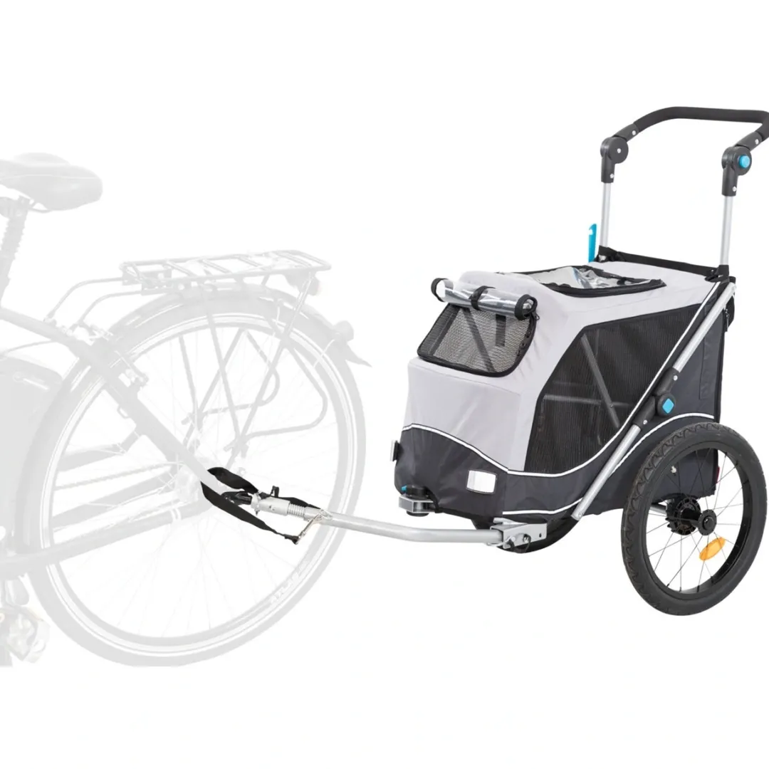 Sale Cykel trailer til hunde op til 30 kg med quick-fold Transport Og Adgang Til Hvalpe - Tryg Og Nem Hverdag|Transport Og Adgang For Hunde - Tryg Og Nem Hverdag