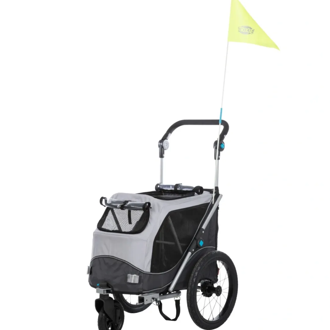 Sale Cykel trailer til hunde op til 30 kg med quick-fold Transport Og Adgang Til Hvalpe - Tryg Og Nem Hverdag|Transport Og Adgang For Hunde - Tryg Og Nem Hverdag
