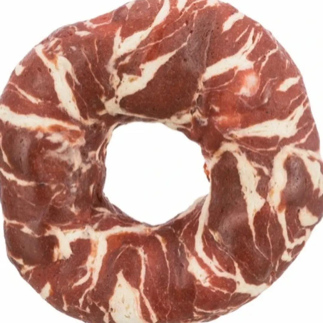 Clearance Denta Fun tyggering med oksekød Ø 10 cm - hundesnack Snacks Til Hvalpe - Lækre Godbidder Til Træning Og Forkælelse|Hundeguf Og Tyggeben Til Hunde