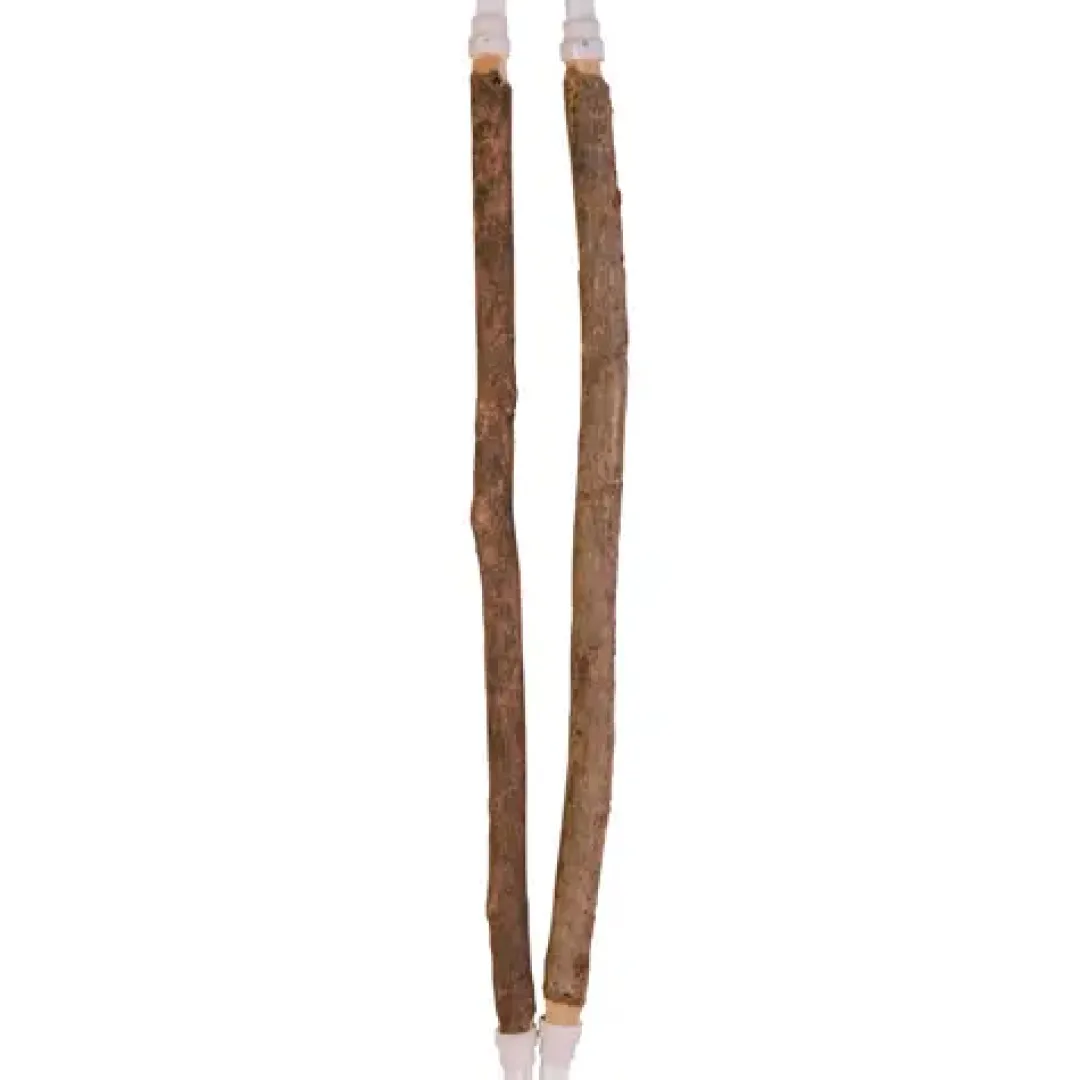 Discount Fugle siddepinde 2 stk naturtræ 35 cm Bundlag Og Udstyr Til Fuglebure