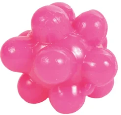 Sale Gummibolde med dupper ø 3,3 cm (4 stk) Kattelegetøj