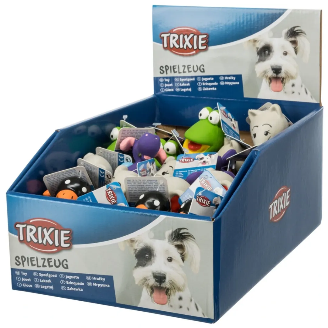 New Hundelegetøj Lille Latex figur - sjov squeaker til hunde Hundelegetøj Til Alle Hunde Leg Og Aktivering Året Rundt|Legetøj Til Hvalpe - Sjov Leg, Aktivering Og Tryghed Fra Første Dag