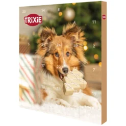 Clearance 2025 Julekalender til Hund - fyldt med lækre hundesnacks Julekalendere Til Dyr