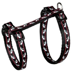 Online Kattesele i nylon 27-46 cm med line 1.2 m (TX4142) Kattehalsbånd Og Katteseler
