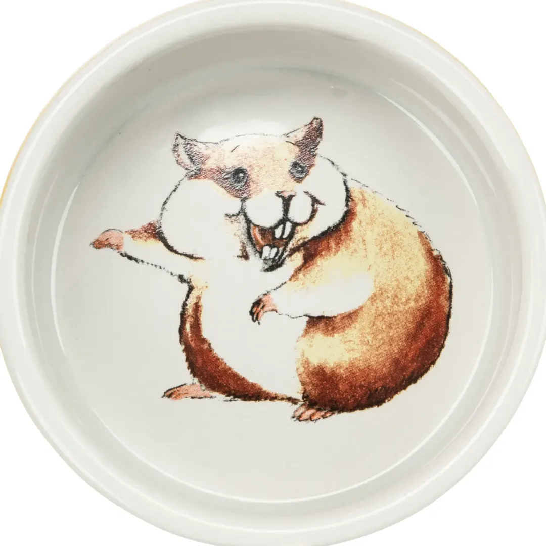 Hot Keramikskål til Hamster 80 ml Drikkeflasker & Foderskåle Til Gnavere & Kaniner