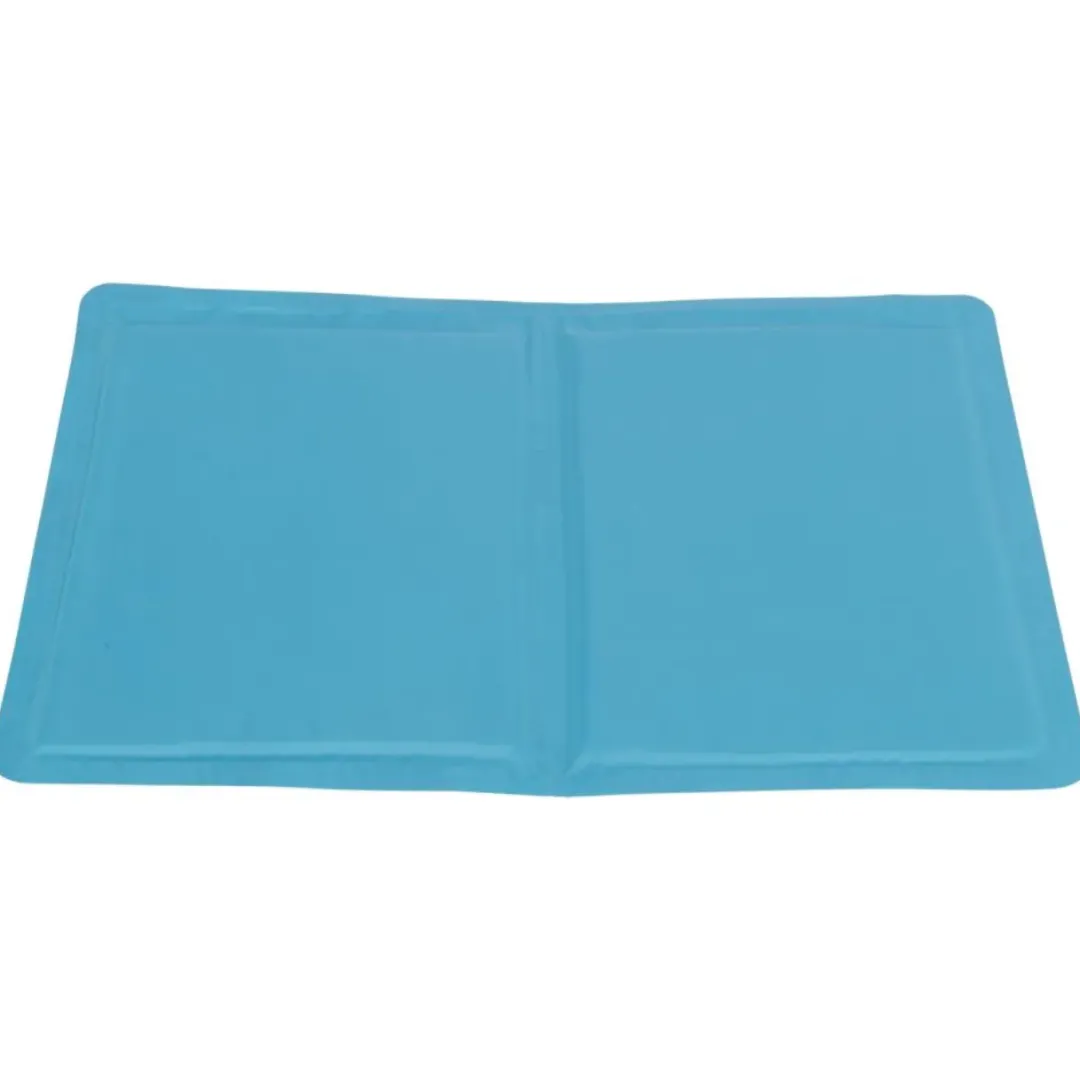Hot kølemåtte med mønster lyseblå 40x30 cm Hundesenge Og Kurve Til Hunde - Bløde Og Komfortable|Sovepladser Til Hvalpe - Hundesenge, Kølemåtter Og Trygge Hvilesteder