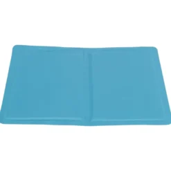 New kølemåtte med mønster lyseblå 50x40 cm Hundesenge Og Kurve Til Hunde - Bløde Og Komfortable|Sovepladser Til Hvalpe - Hundesenge, Kølemåtter Og Trygge Hvilesteder