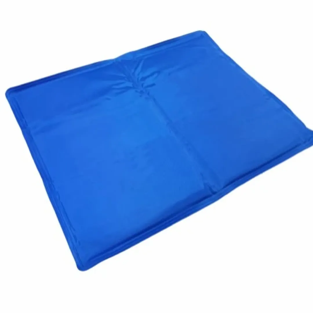 New Kølemåtte 65x50 cm blå Hundesenge Og Kurve Til Hunde - Bløde Og Komfortable|Sovepladser Til Hvalpe - Hundesenge, Kølemåtter Og Trygge Hvilesteder
