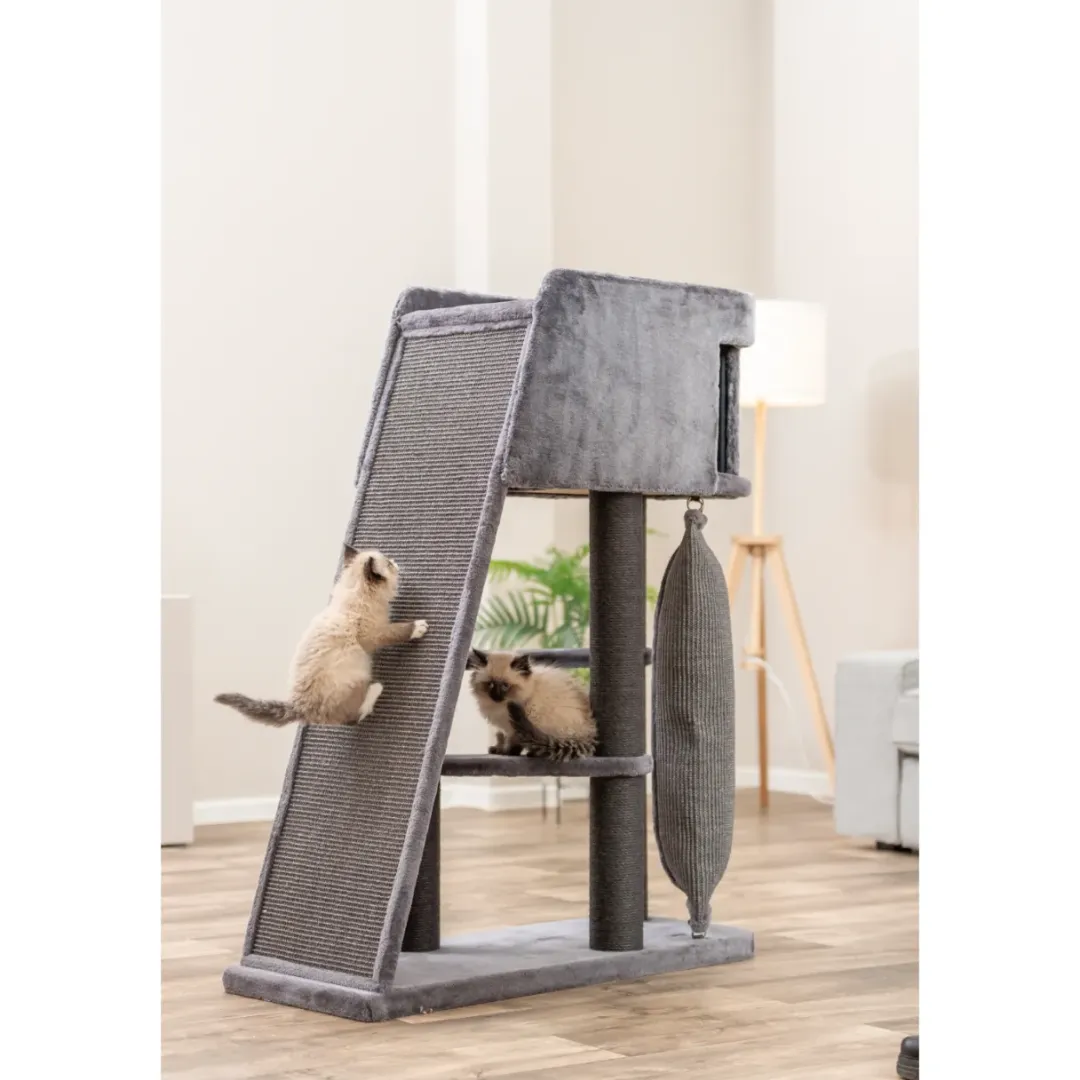 Sale Kradsetræ Kattetårn Active med klatrerampe 122 cm Kradsetræer Og Klatremøbler Til Kat