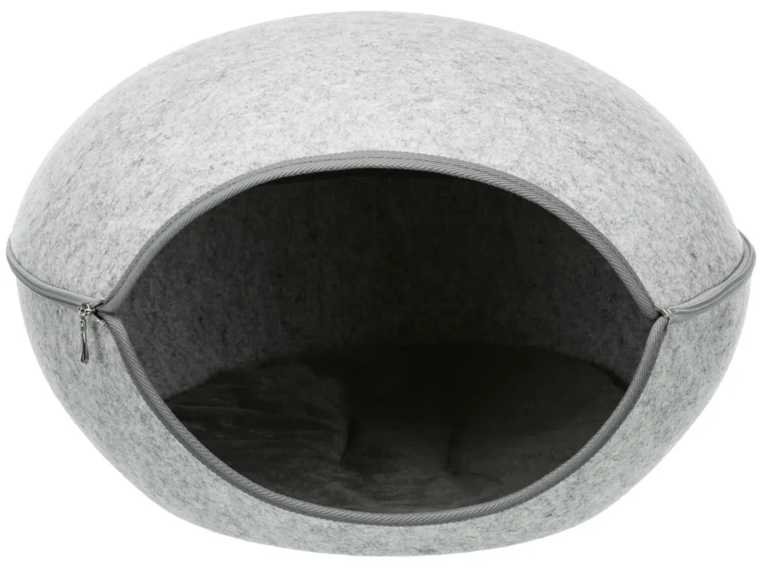 Hot Luna Cuddly Cave - Hyggelig hule og komfortabel seng i et Killingesenge Og Afslapningspladser - Trygge Hvilepladser Til Små Katte|Kattesenge & Huler