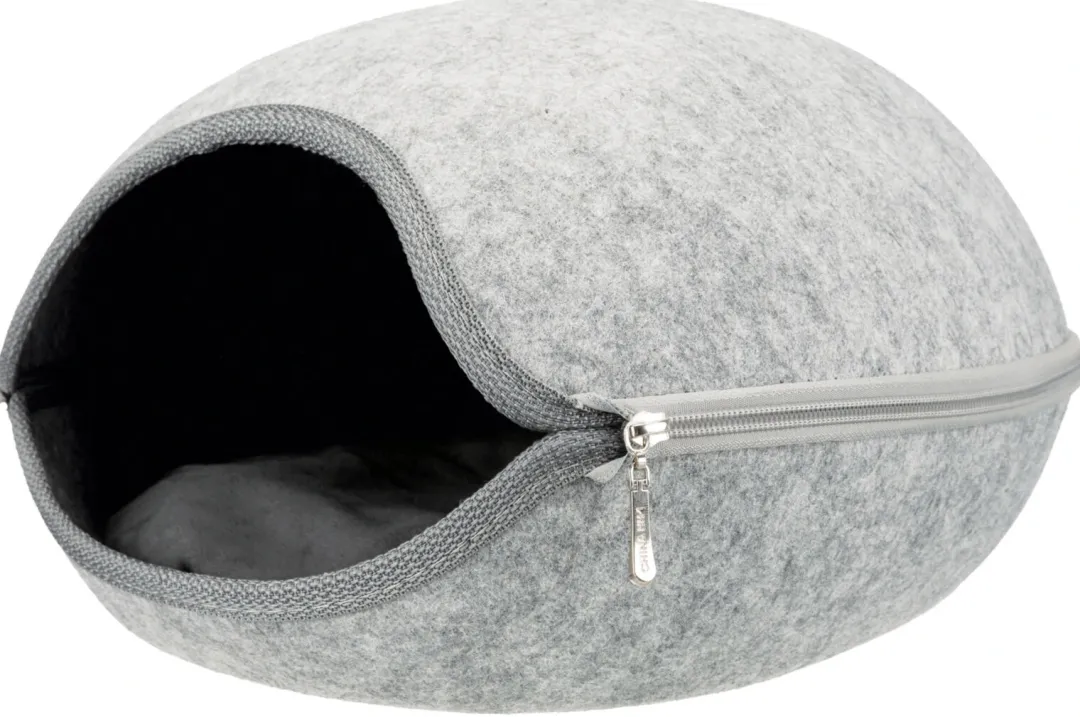 Hot Luna Cuddly Cave - Hyggelig hule og komfortabel seng i et Killingesenge Og Afslapningspladser - Trygge Hvilepladser Til Små Katte|Kattesenge & Huler