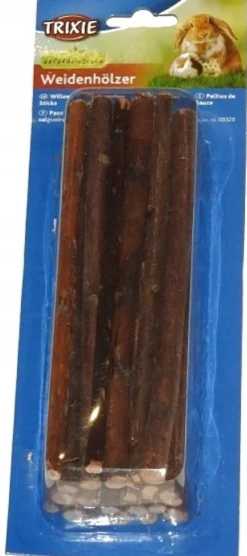 Clearance Pilekviste grene 18 cm 20 stk Foder & Snack Til Gnavere & Kanin