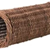 Piletunnel til hamster Ø 10 x 25 cm Træ- Og Høhuse Til Gnavere Og Kaniner