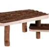 Hot Platform med trappe til marsvin 37x17x28 cm Legetøj Til Gnavere & Kaniner