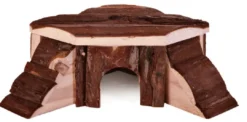 Clearance Thordis hjørnehus 21x7x19 cm Træ- Og Høhuse Til Gnavere Og Kaniner