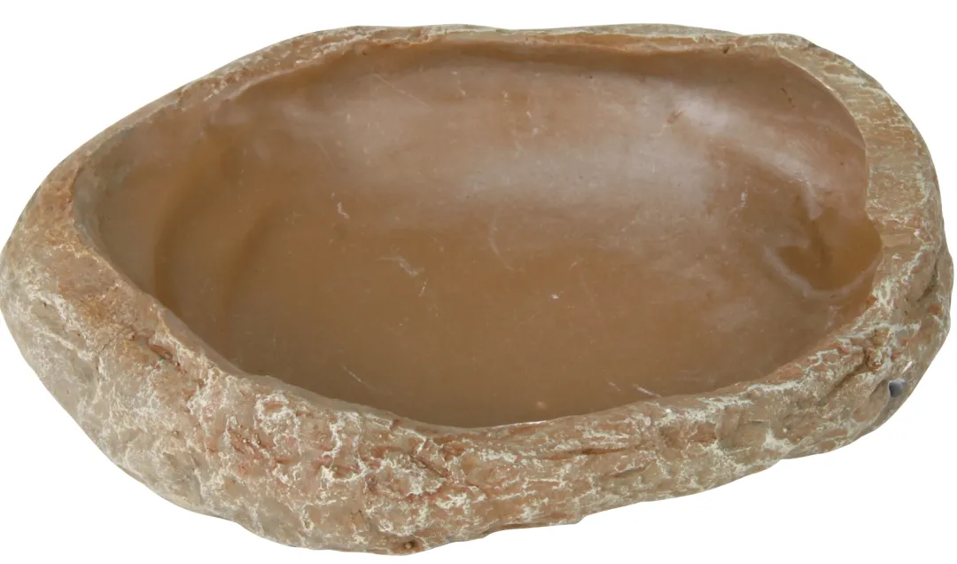 Hot vand/foderskål 15x3,5x12 cm Foderskåle Og Vandskåle Til Terrarier