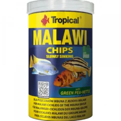 Sale Malawi Chips 1000 ml Fiskefoder Til Ferskvandsfisk