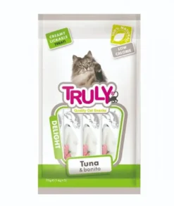 Clearance Truly Cat Creamy Lickable Tuna & Bonito 70g Kattefoder & Snacks|Killingesnacks - Sunde Godbidder Til Killinger