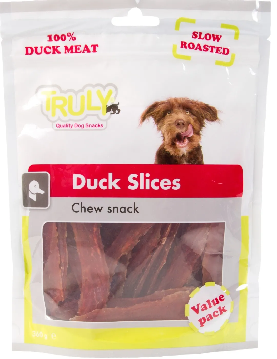 Sale Truly Duck Slices 360 g - andeskiver til hunde Hundeguf Og Tyggeben Til Hunde
