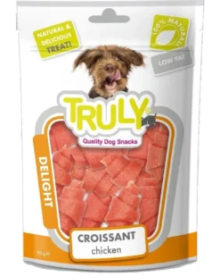 Discount Truly Snacks Dog Chicken Croissant 90 g - kyllingecroissanter til hunde Hundeguf Og Tyggeben Til Hunde