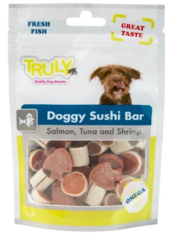 Hot Truly Sushi 90 g - sushi-snacks til hunde Hundeguf Og Tyggeben Til Hunde