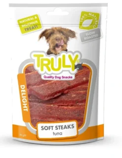 New Truly Tuna Steak 90 g - tunsteak til hunde Hundeguf Og Tyggeben Til Hunde