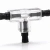 Outlet T-stykke 4/6mm 2 vejs Luftfittings Og Filtre Til Luftpumper