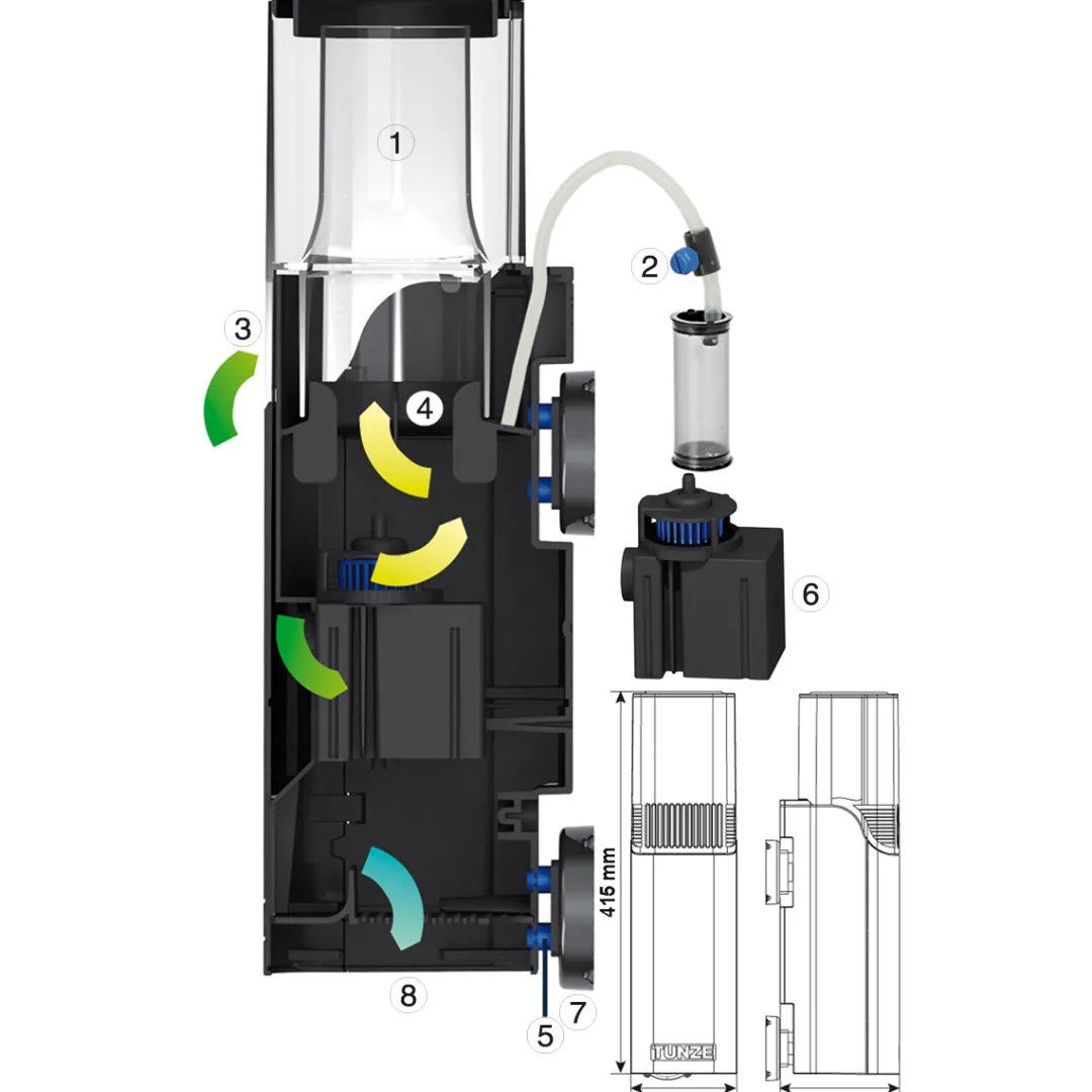 Sale DOC Skimmer 9012 Skummer Til Saltvandsakvarier