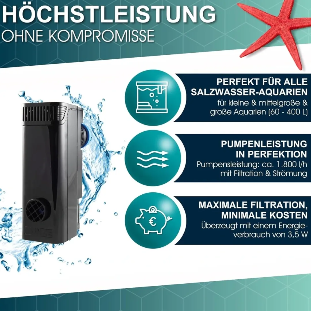 Streamfilter 3163 Pumper Til Saltvandsakvarier|Akvariefilter Og Pumpe