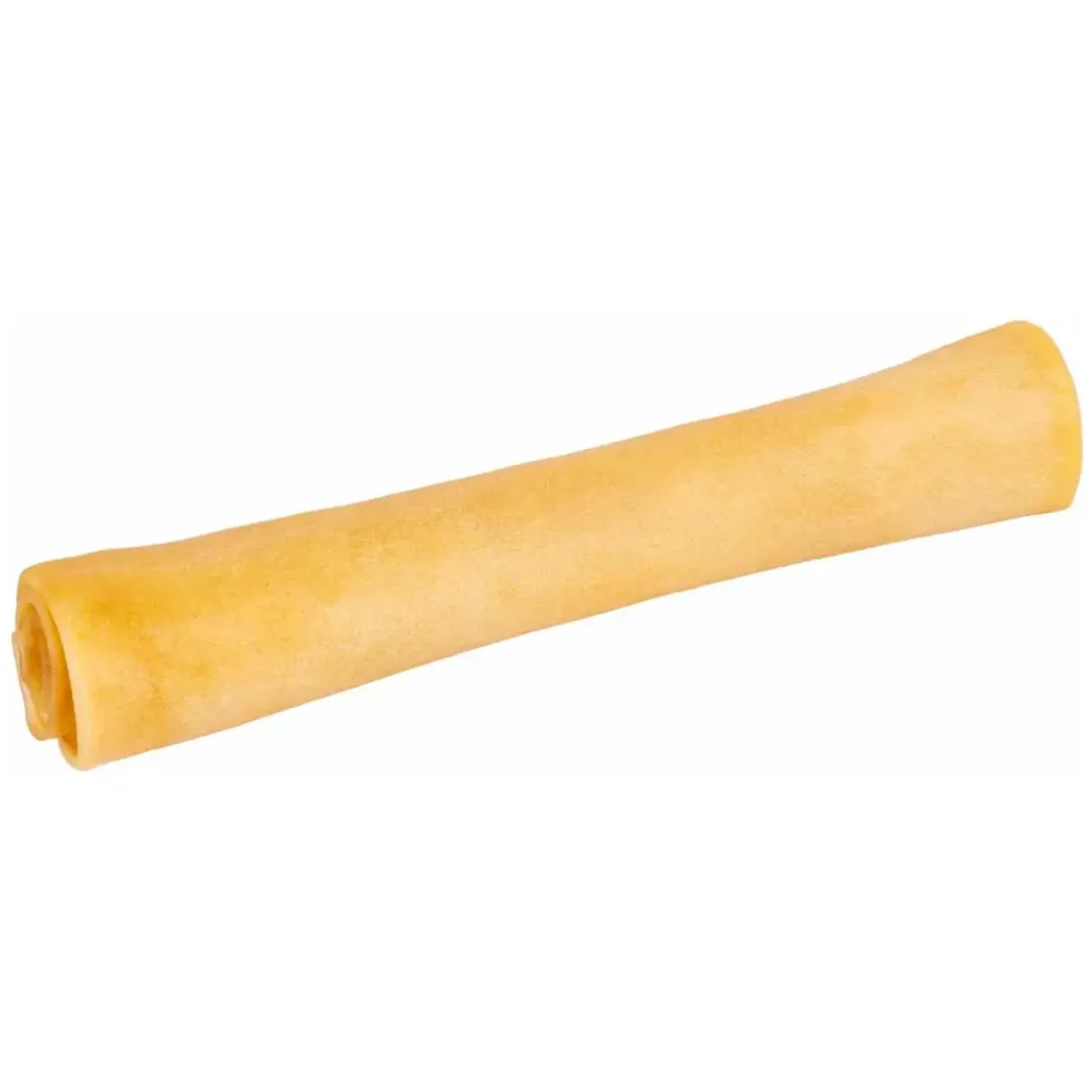 Discount Tyggerulle Elg L 28 cm - Naturlig tyggerulle til hunde med Elghud Snacks Til Hvalpe - Lækre Godbidder Til Træning Og Forkælelse|Hundeguf Og Tyggeben Til Hunde