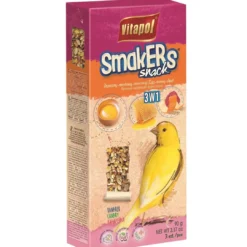 Outlet smakers Kanariefugl 3i1 frugt/honning/æg 85 gram Fuglefoder
