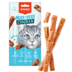 Discount Kat Meaty Sticks med Kylling 3 x 6 g Kattefoder & Snacks|Killingesnacks - Sunde Godbidder Til Killinger