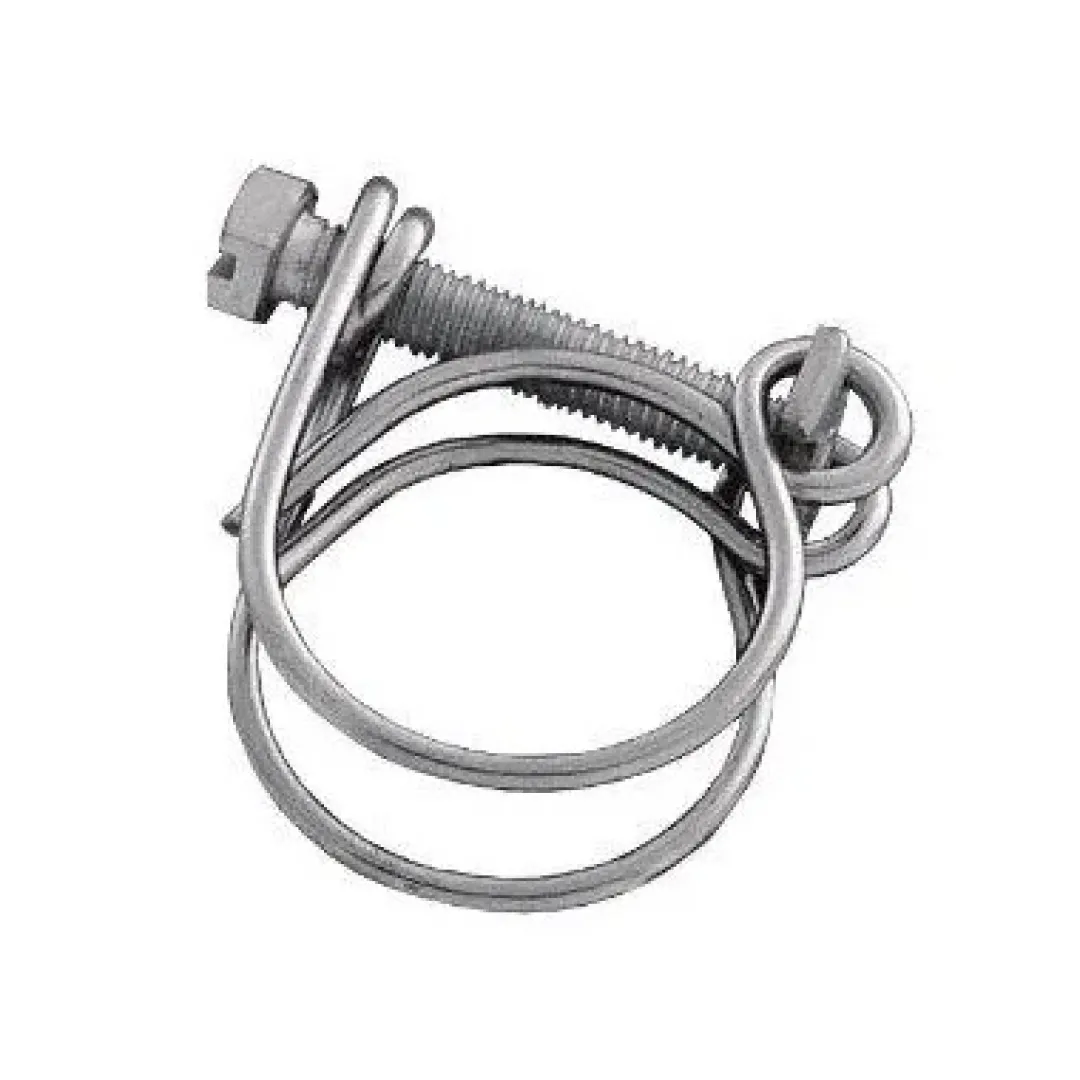 Hot Wire spændebånd 47-52 mm galvaniseret Plastrør Og Slanger Til Akvarier
