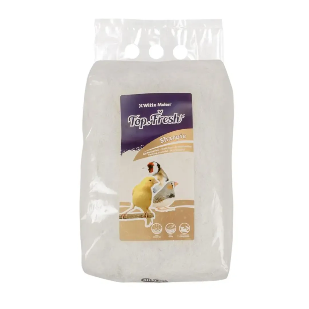 New Redemateriale TOPFRESH Sharpie Hvid 500 g Redekasser Og Tilbehør Til Reder