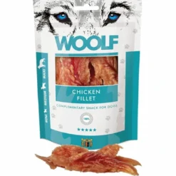 Outlet Woolf Hundesnack Kyllingefilet Snacks Til Hvalpe - Lækre Godbidder Til Træning Og Forkælelse|Hundeguf Og Tyggeben Til Hunde
