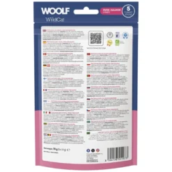 Outlet Woolf Wildcat Cream 5 stk - Flydende kattegodbid med and og laks Kattefoder & Snacks|Killingesnacks - Sunde Godbidder Til Killinger