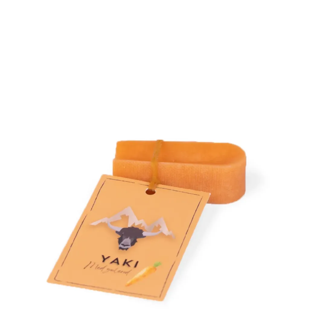 Yaki vegetarisk hundesnack med gulerod S 30-35 g Hundeguf Og Tyggeben Til Hunde