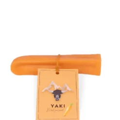 Outlet Yaki vegetarisk hundesnack med gulerod M 70-75 g Hundeguf Og Tyggeben Til Hunde
