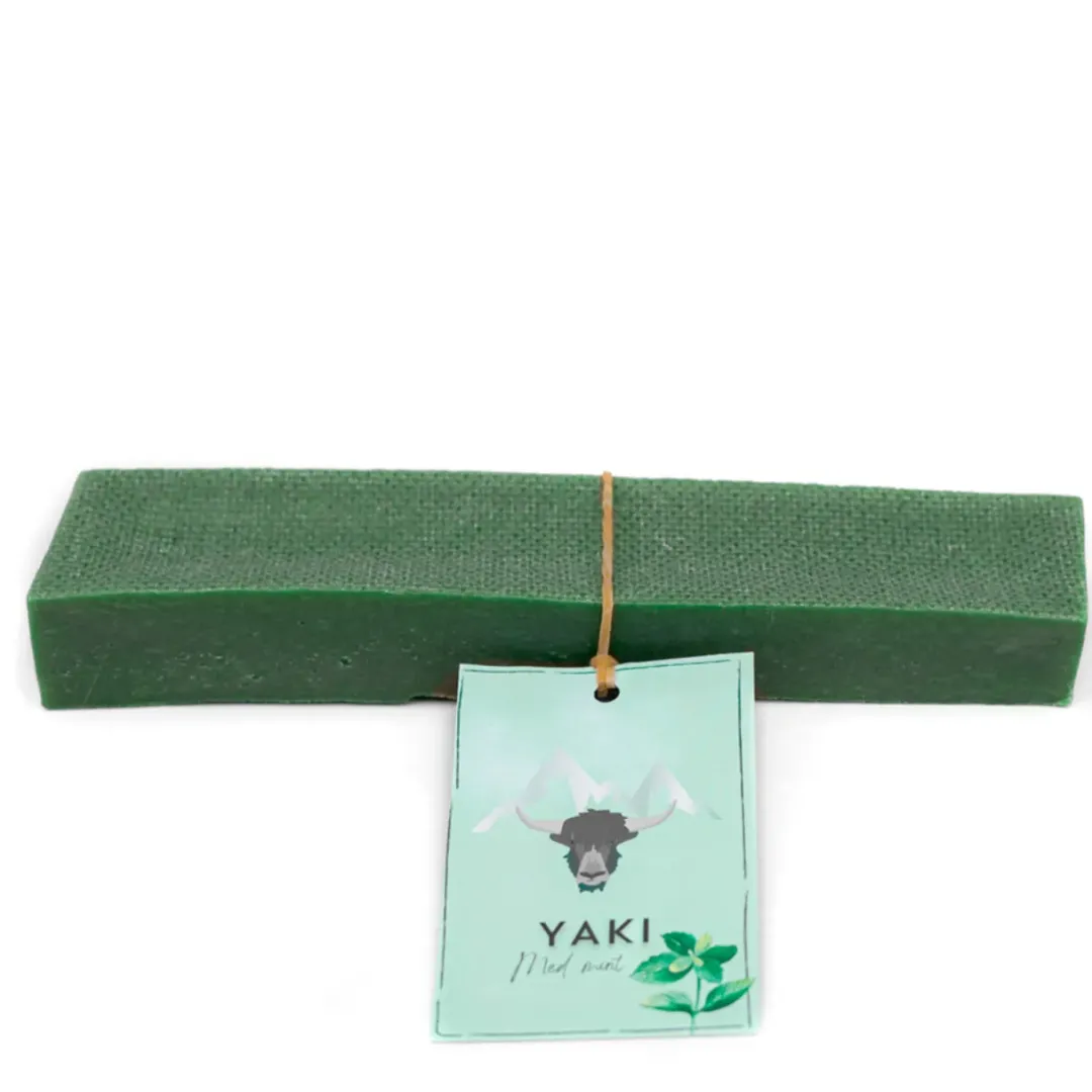 Discount Yaki vegetarisk tyggeben til hund med mint GIGANT 230-260 g Hundeguf Og Tyggeben Til Hunde